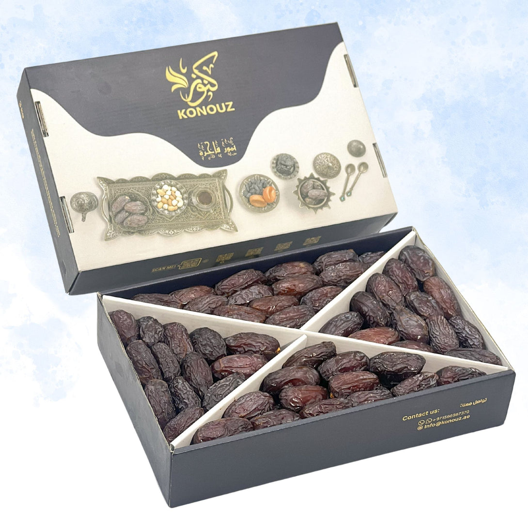 Large 3 KG Jordan Medjool dates box – luxury Jordan dates perfect for sharing