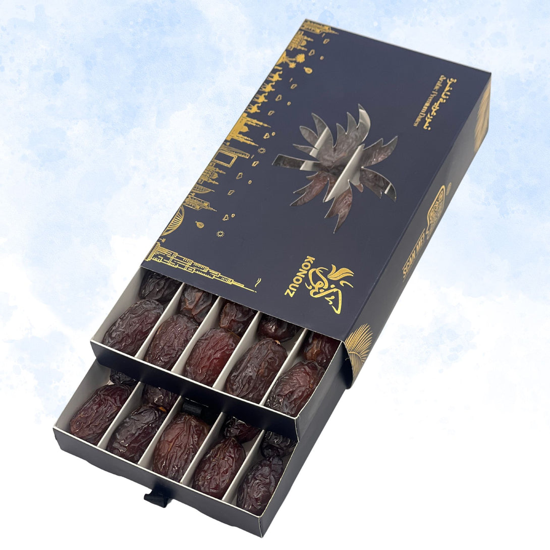 Jordan Medjool dates in 1 KG elegant gift box – premium Jordan dates