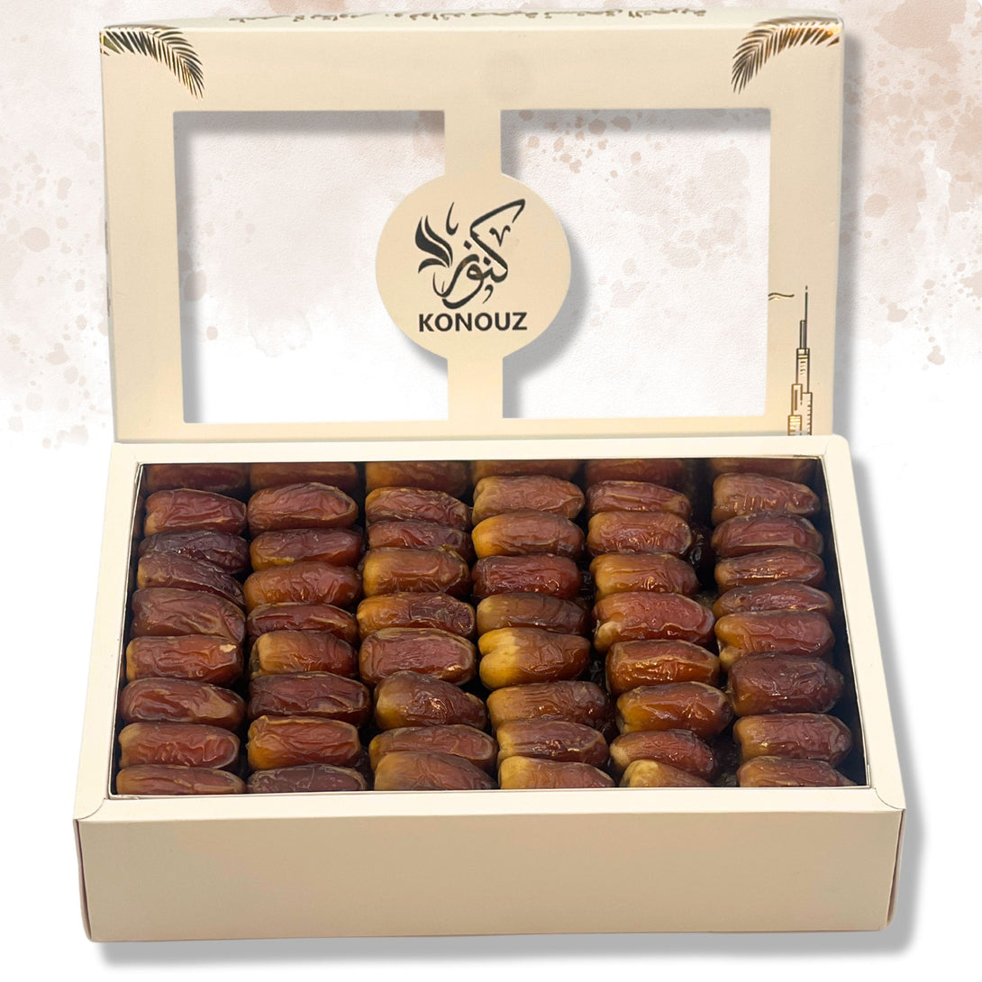 organic Sagai dates 2 KG in premium white box
