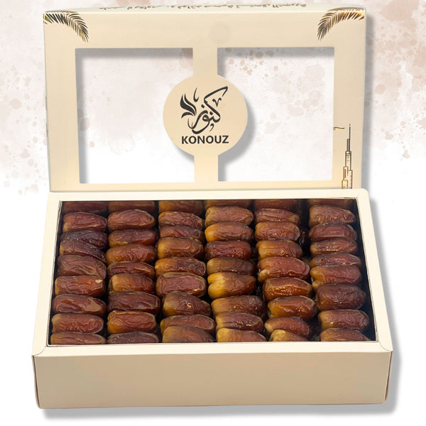 organic Sagai dates 2 KG in premium white box