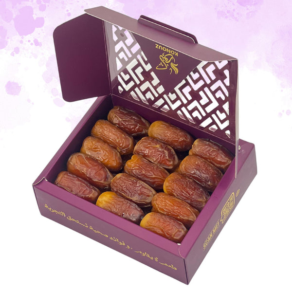 Sagai Soft dates in small 0.5 KG premium box – high-quality Saudi dates