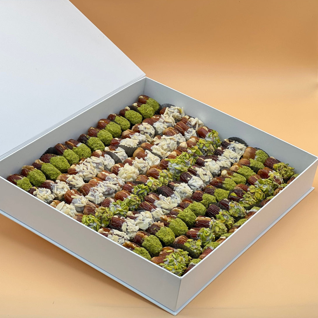 Chocolate nut dates box extra large size